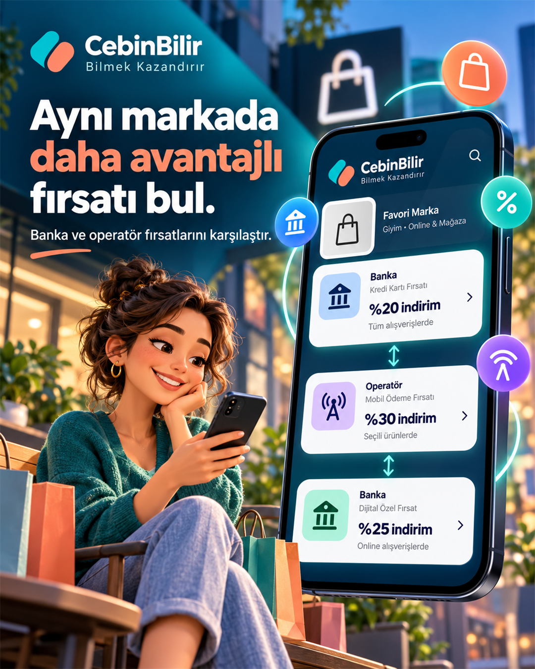 CebinBilir kampanya karşılaştırma görseli